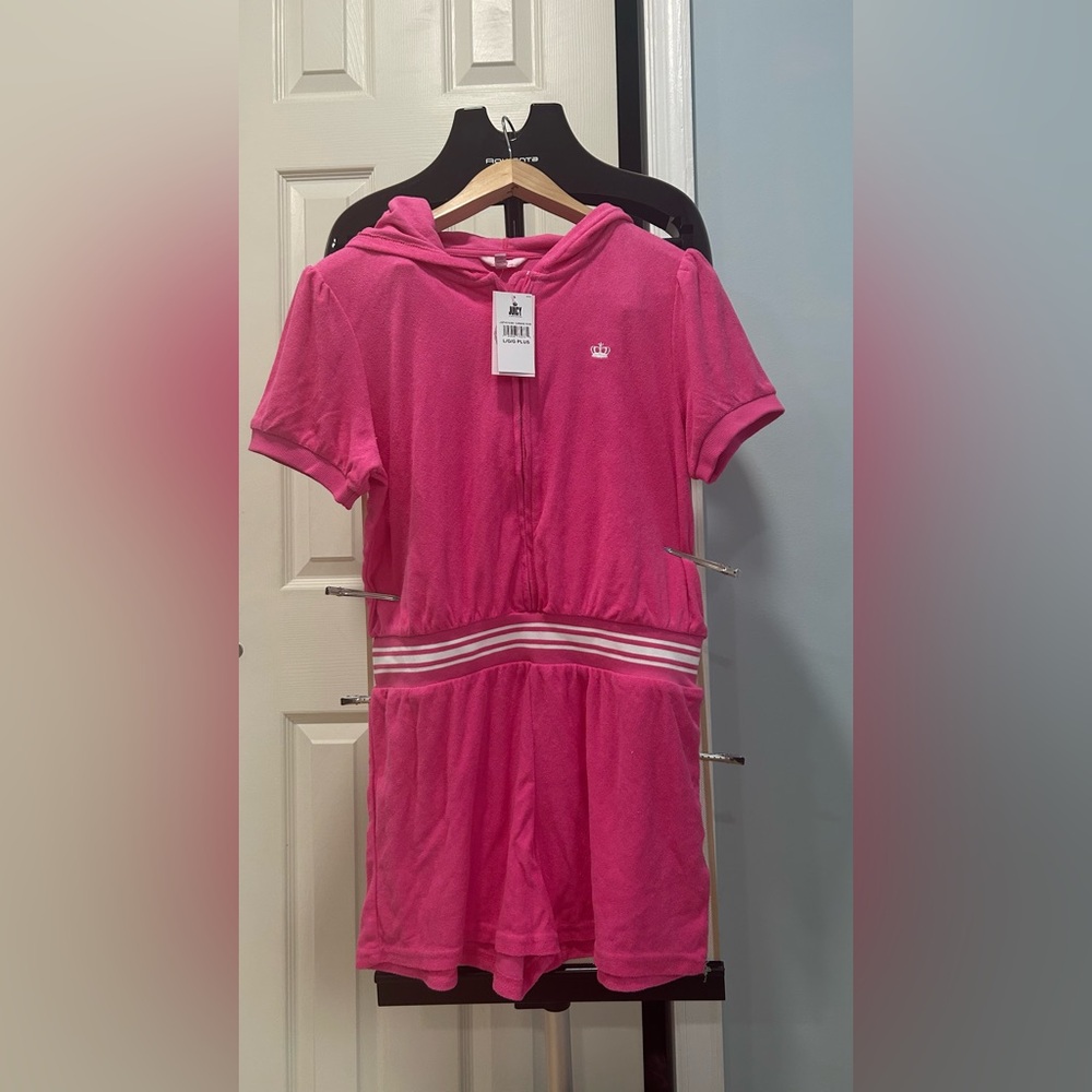 Juicy Couture Vibrant Pink Casual Kids Dress